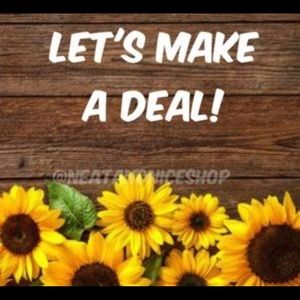 🌻See something you like? Let’s make a deal🌻